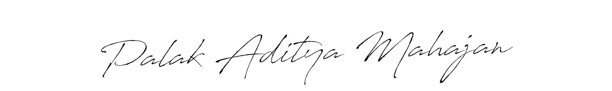 You can use this online signature creator to create a handwritten signature for the name Palak Aditya Mahajan. This is the best online autograph maker. Palak Aditya Mahajan signature style 6 images and pictures png