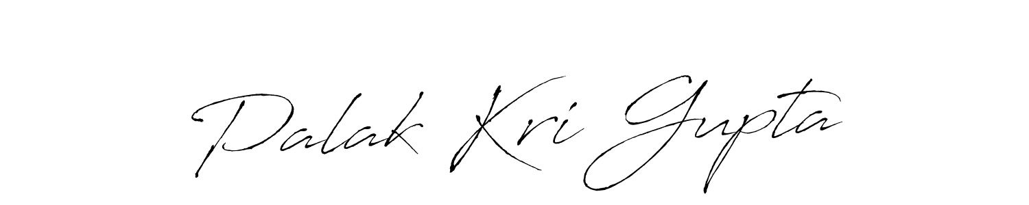 Palak Kri Gupta stylish signature style. Best Handwritten Sign (Antro_Vectra) for my name. Handwritten Signature Collection Ideas for my name Palak Kri Gupta. Palak Kri Gupta signature style 6 images and pictures png