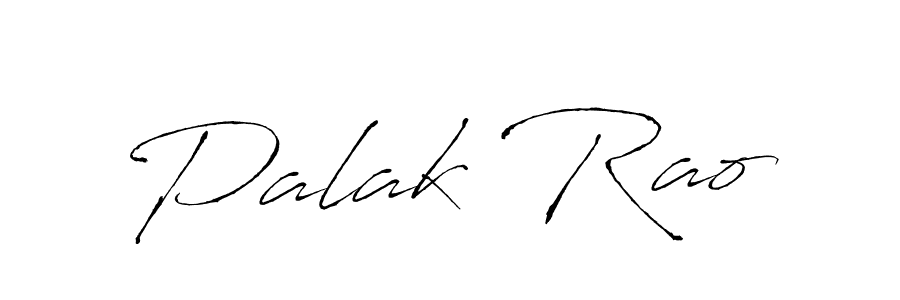 Create a beautiful signature design for name Palak Rao. With this signature (Antro_Vectra) fonts, you can make a handwritten signature for free. Palak Rao signature style 6 images and pictures png