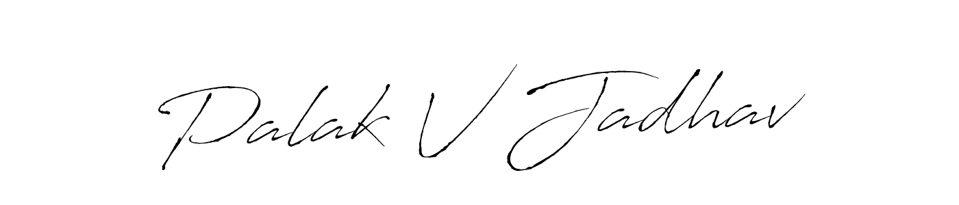 Also You can easily find your signature by using the search form. We will create Palak V Jadhav name handwritten signature images for you free of cost using Antro_Vectra sign style. Palak V Jadhav signature style 6 images and pictures png