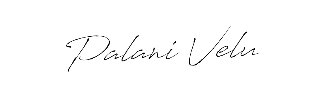 Palani Velu stylish signature style. Best Handwritten Sign (Antro_Vectra) for my name. Handwritten Signature Collection Ideas for my name Palani Velu. Palani Velu signature style 6 images and pictures png