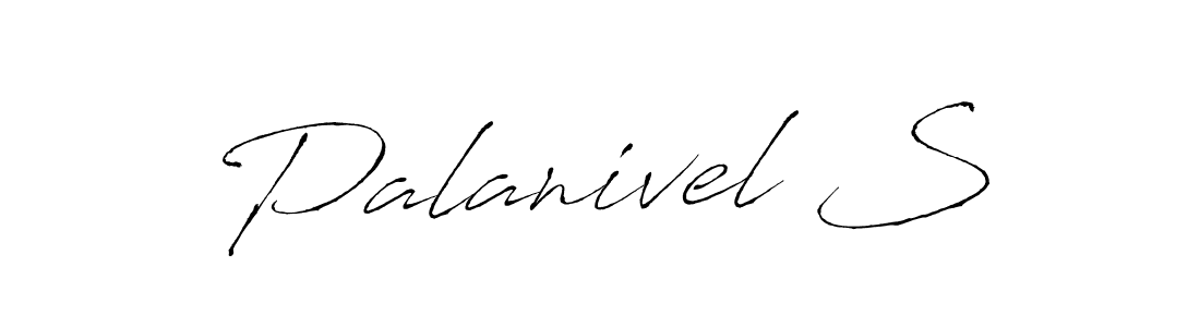 Antro_Vectra is a professional signature style that is perfect for those who want to add a touch of class to their signature. It is also a great choice for those who want to make their signature more unique. Get Palanivel S name to fancy signature for free. Palanivel S signature style 6 images and pictures png