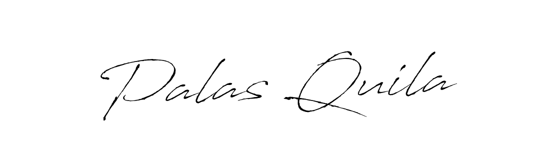 Design your own signature with our free online signature maker. With this signature software, you can create a handwritten (Antro_Vectra) signature for name Palas Quila. Palas Quila signature style 6 images and pictures png