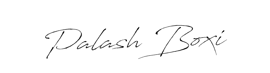 The best way (Antro_Vectra) to make a short signature is to pick only two or three words in your name. The name Palash Boxi include a total of six letters. For converting this name. Palash Boxi signature style 6 images and pictures png