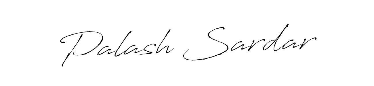 Make a beautiful signature design for name Palash Sardar. With this signature (Antro_Vectra) style, you can create a handwritten signature for free. Palash Sardar signature style 6 images and pictures png