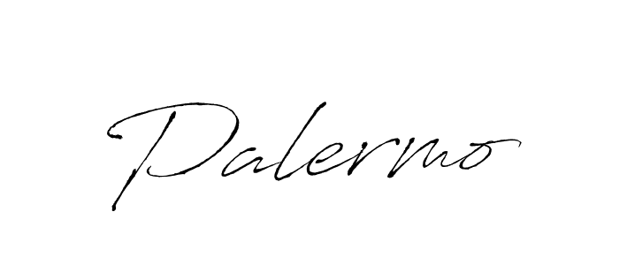 Make a beautiful signature design for name Palermo. With this signature (Antro_Vectra) style, you can create a handwritten signature for free. Palermo signature style 6 images and pictures png