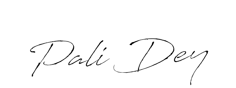 You should practise on your own different ways (Antro_Vectra) to write your name (Pali Dey) in signature. don't let someone else do it for you. Pali Dey signature style 6 images and pictures png