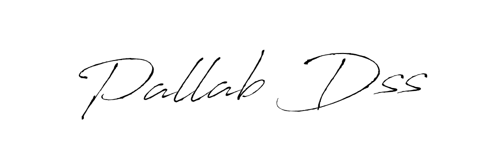 Design your own signature with our free online signature maker. With this signature software, you can create a handwritten (Antro_Vectra) signature for name Pallab Dss. Pallab Dss signature style 6 images and pictures png