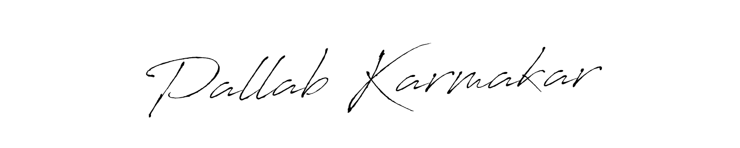 Also we have Pallab Karmakar name is the best signature style. Create professional handwritten signature collection using Antro_Vectra autograph style. Pallab Karmakar signature style 6 images and pictures png
