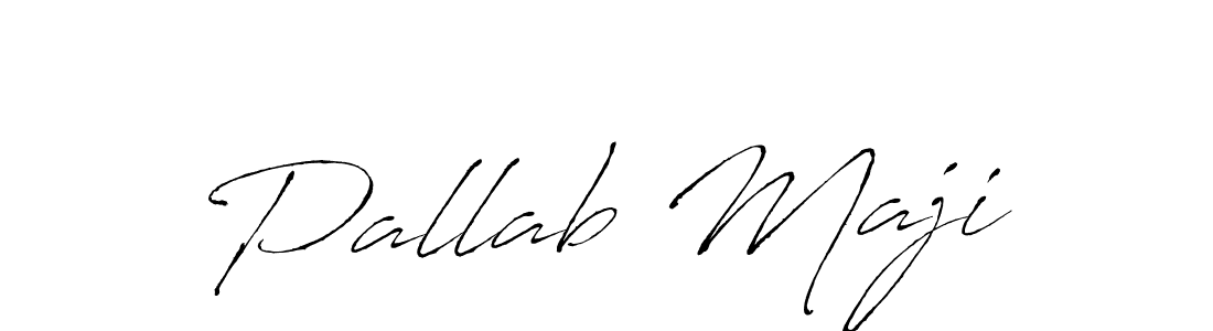 Create a beautiful signature design for name Pallab Maji. With this signature (Antro_Vectra) fonts, you can make a handwritten signature for free. Pallab Maji signature style 6 images and pictures png