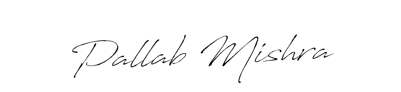 How to make Pallab Mishra name signature. Use Antro_Vectra style for creating short signs online. This is the latest handwritten sign. Pallab Mishra signature style 6 images and pictures png