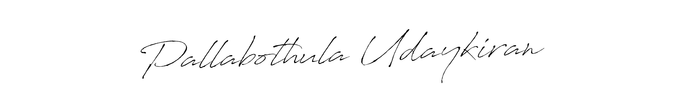 Antro_Vectra is a professional signature style that is perfect for those who want to add a touch of class to their signature. It is also a great choice for those who want to make their signature more unique. Get Pallabothula Udaykiran name to fancy signature for free. Pallabothula Udaykiran signature style 6 images and pictures png