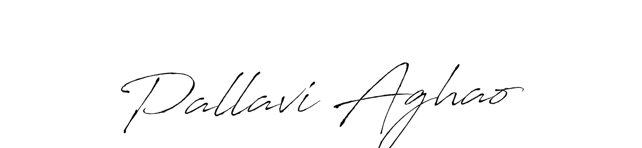 Make a beautiful signature design for name Pallavi Aghao. With this signature (Antro_Vectra) style, you can create a handwritten signature for free. Pallavi Aghao signature style 6 images and pictures png