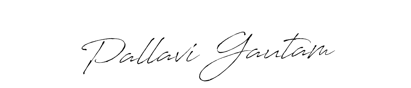Pallavi Gautam stylish signature style. Best Handwritten Sign (Antro_Vectra) for my name. Handwritten Signature Collection Ideas for my name Pallavi Gautam. Pallavi Gautam signature style 6 images and pictures png