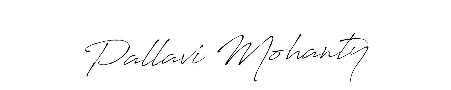 Create a beautiful signature design for name Pallavi Mohanty. With this signature (Antro_Vectra) fonts, you can make a handwritten signature for free. Pallavi Mohanty signature style 6 images and pictures png