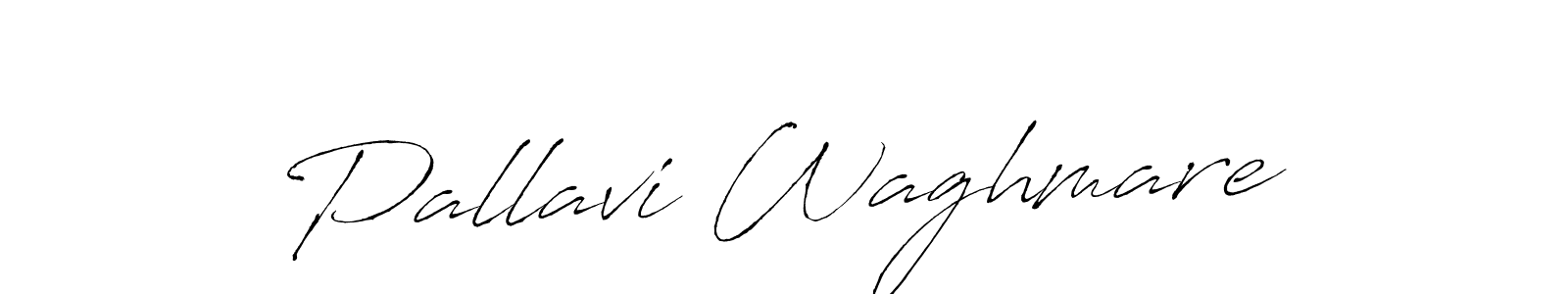 Pallavi Waghmare stylish signature style. Best Handwritten Sign (Antro_Vectra) for my name. Handwritten Signature Collection Ideas for my name Pallavi Waghmare. Pallavi Waghmare signature style 6 images and pictures png