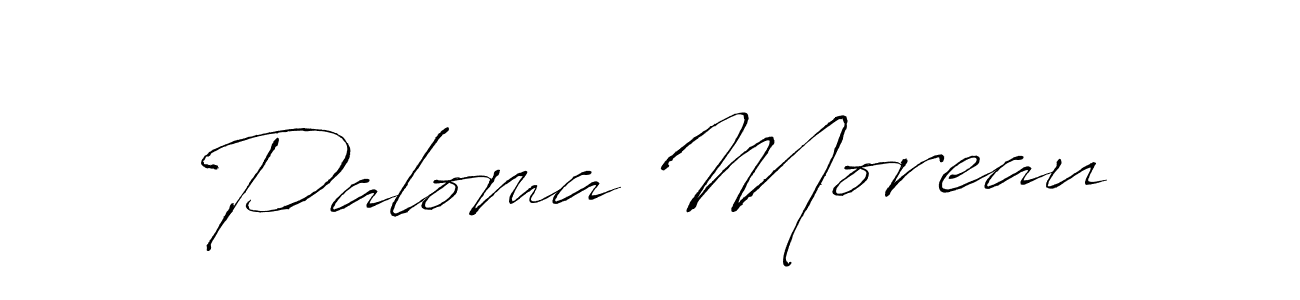 You can use this online signature creator to create a handwritten signature for the name Paloma Moreau. This is the best online autograph maker. Paloma Moreau signature style 6 images and pictures png