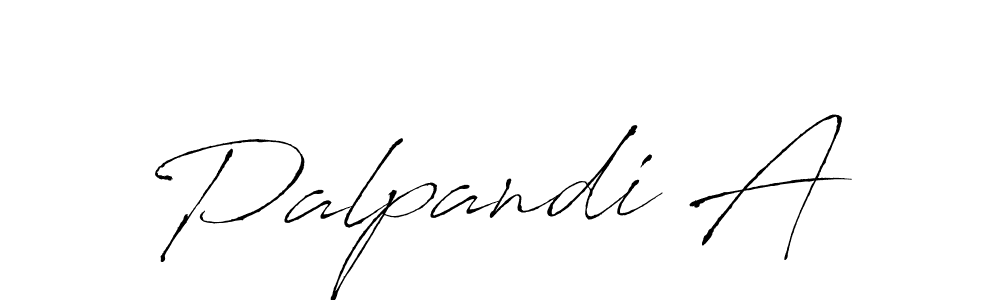 Design your own signature with our free online signature maker. With this signature software, you can create a handwritten (Antro_Vectra) signature for name Palpandi A. Palpandi A signature style 6 images and pictures png