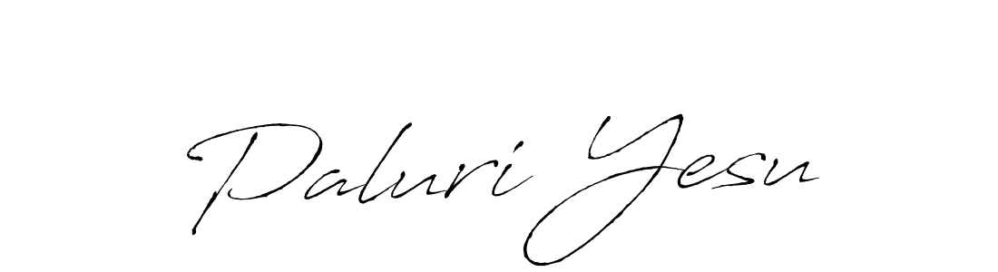 You should practise on your own different ways (Antro_Vectra) to write your name (Paluri Yesu) in signature. don't let someone else do it for you. Paluri Yesu signature style 6 images and pictures png