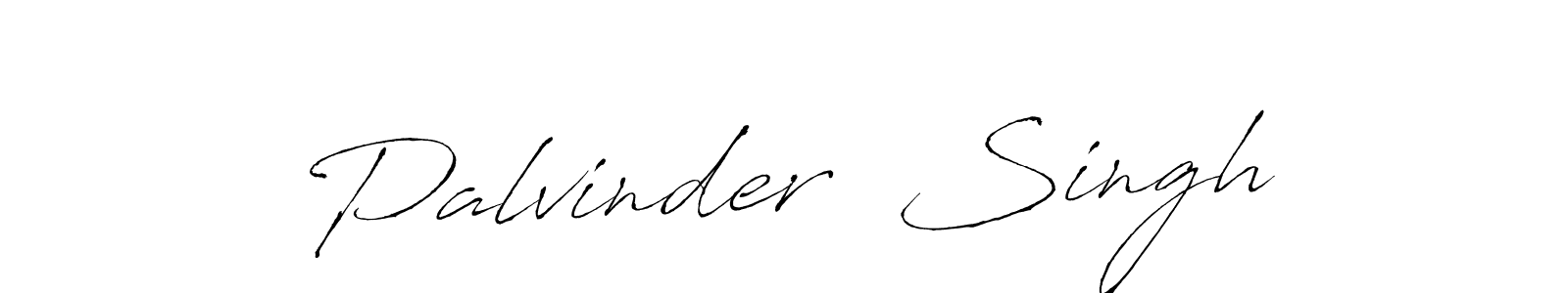 Design your own signature with our free online signature maker. With this signature software, you can create a handwritten (Antro_Vectra) signature for name Palvinder  Singh. Palvinder  Singh signature style 6 images and pictures png