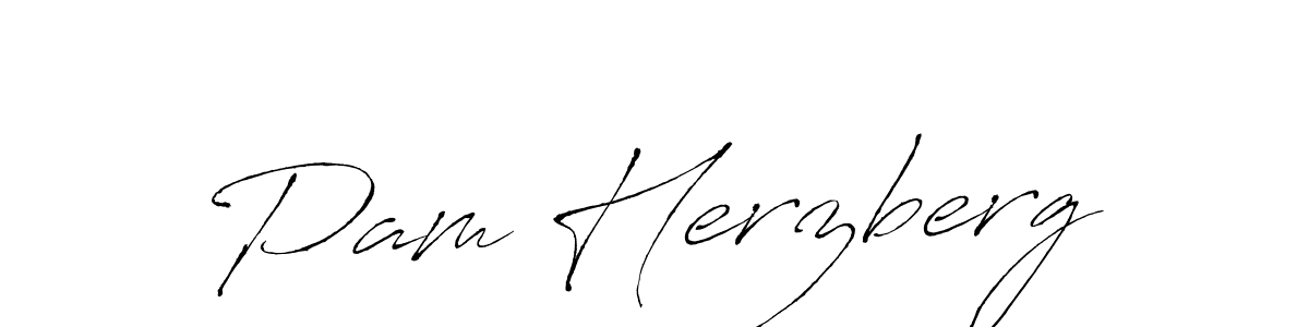 Also we have Pam Herzberg name is the best signature style. Create professional handwritten signature collection using Antro_Vectra autograph style. Pam Herzberg signature style 6 images and pictures png