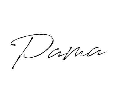 How to make Pama name signature. Use Antro_Vectra style for creating short signs online. This is the latest handwritten sign. Pama signature style 6 images and pictures png