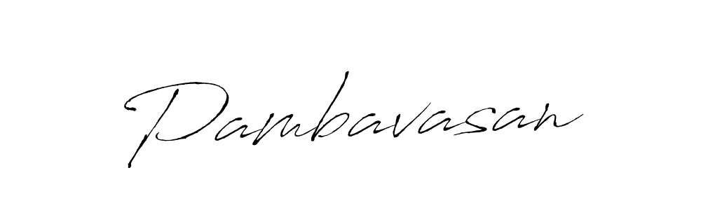 How to make Pambavasan name signature. Use Antro_Vectra style for creating short signs online. This is the latest handwritten sign. Pambavasan signature style 6 images and pictures png