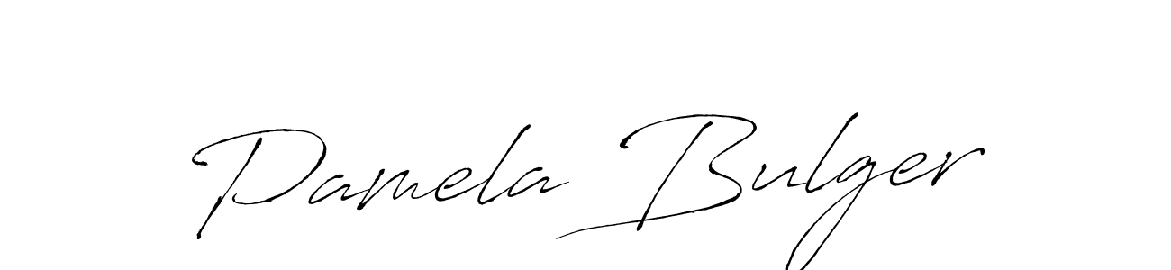 Antro_Vectra is a professional signature style that is perfect for those who want to add a touch of class to their signature. It is also a great choice for those who want to make their signature more unique. Get Pamela Bulger name to fancy signature for free. Pamela Bulger signature style 6 images and pictures png