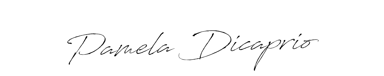 Antro_Vectra is a professional signature style that is perfect for those who want to add a touch of class to their signature. It is also a great choice for those who want to make their signature more unique. Get Pamela Dicaprio name to fancy signature for free. Pamela Dicaprio signature style 6 images and pictures png