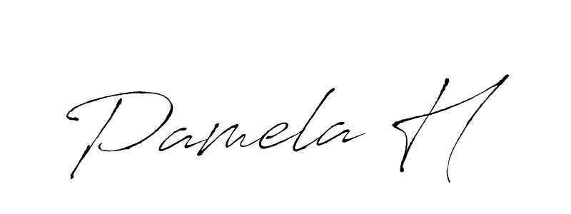 You can use this online signature creator to create a handwritten signature for the name Pamela H. This is the best online autograph maker. Pamela H signature style 6 images and pictures png