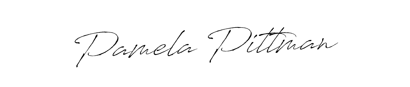 Similarly Antro_Vectra is the best handwritten signature design. Signature creator online .You can use it as an online autograph creator for name Pamela Pittman. Pamela Pittman signature style 6 images and pictures png