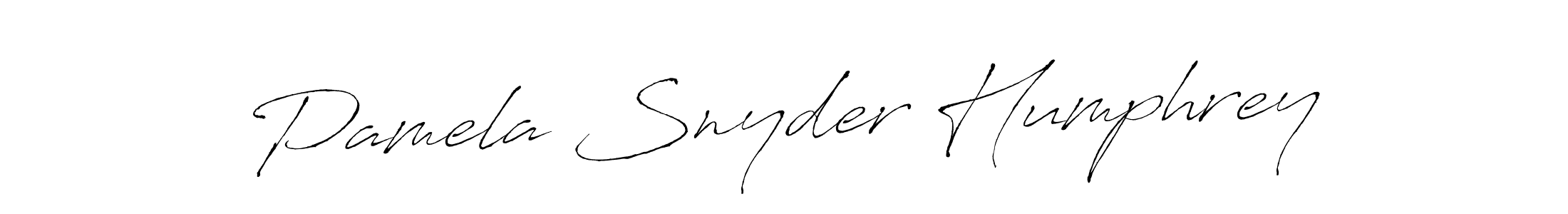 The best way (Antro_Vectra) to make a short signature is to pick only two or three words in your name. The name Pamela Snyder Humphrey include a total of six letters. For converting this name. Pamela Snyder Humphrey signature style 6 images and pictures png