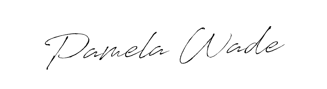 Make a beautiful signature design for name Pamela Wade. Use this online signature maker to create a handwritten signature for free. Pamela Wade signature style 6 images and pictures png