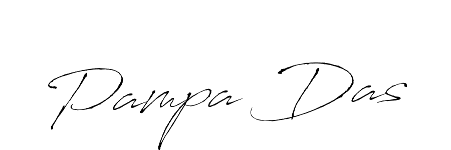 How to make Pampa Das signature? Antro_Vectra is a professional autograph style. Create handwritten signature for Pampa Das name. Pampa Das signature style 6 images and pictures png