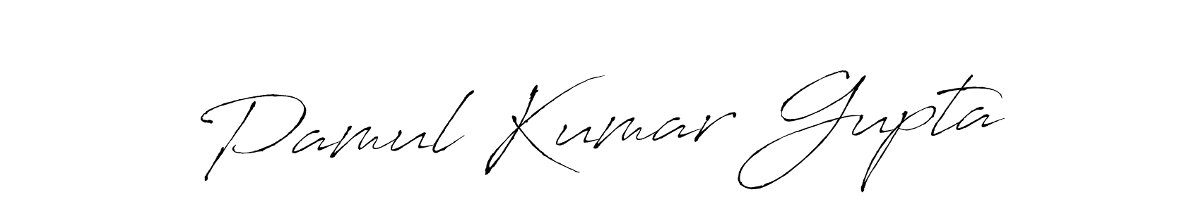 You can use this online signature creator to create a handwritten signature for the name Pamul Kumar Gupta. This is the best online autograph maker. Pamul Kumar Gupta signature style 6 images and pictures png