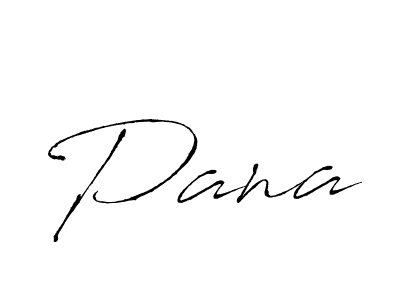 Pana stylish signature style. Best Handwritten Sign (Antro_Vectra) for my name. Handwritten Signature Collection Ideas for my name Pana. Pana signature style 6 images and pictures png