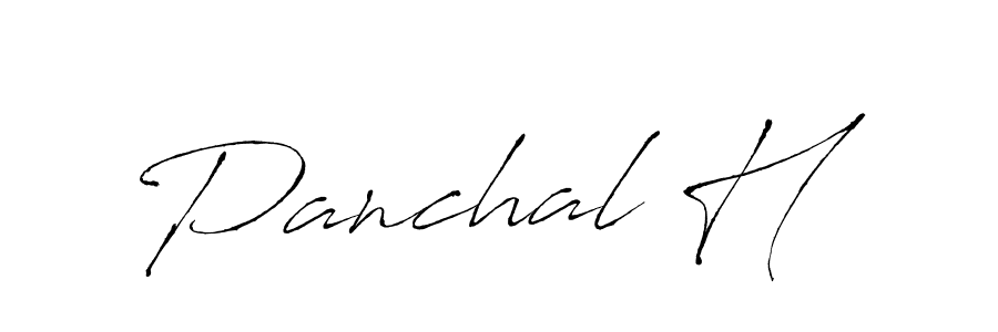 Once you've used our free online signature maker to create your best signature Antro_Vectra style, it's time to enjoy all of the benefits that Panchal H name signing documents. Panchal H signature style 6 images and pictures png