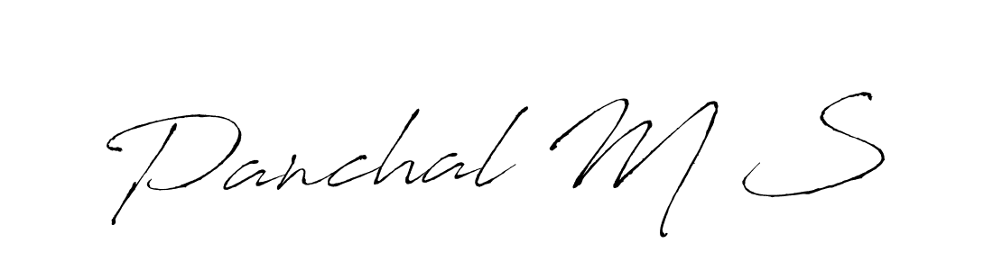 You should practise on your own different ways (Antro_Vectra) to write your name (Panchal M S) in signature. don't let someone else do it for you. Panchal M S signature style 6 images and pictures png