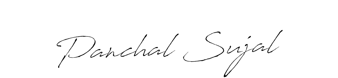 Use a signature maker to create a handwritten signature online. With this signature software, you can design (Antro_Vectra) your own signature for name Panchal Sujal. Panchal Sujal signature style 6 images and pictures png