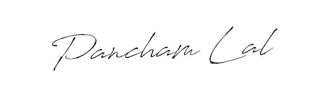 How to make Pancham Lal signature? Antro_Vectra is a professional autograph style. Create handwritten signature for Pancham Lal name. Pancham Lal signature style 6 images and pictures png