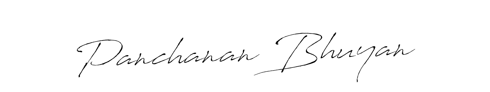Panchanan Bhuyan stylish signature style. Best Handwritten Sign (Antro_Vectra) for my name. Handwritten Signature Collection Ideas for my name Panchanan Bhuyan. Panchanan Bhuyan signature style 6 images and pictures png