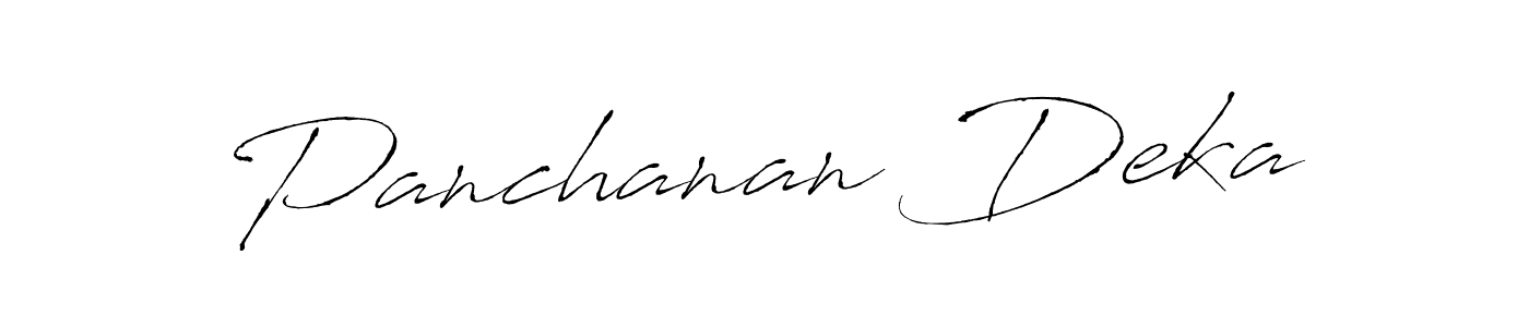 Make a beautiful signature design for name Panchanan Deka. Use this online signature maker to create a handwritten signature for free. Panchanan Deka signature style 6 images and pictures png