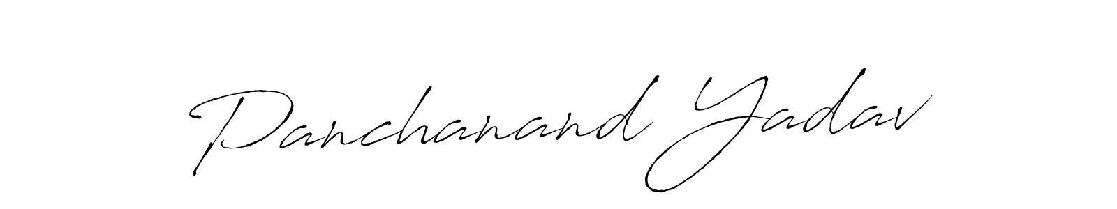 Use a signature maker to create a handwritten signature online. With this signature software, you can design (Antro_Vectra) your own signature for name Panchanand Yadav. Panchanand Yadav signature style 6 images and pictures png