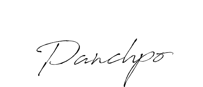 if you are searching for the best signature style for your name Panchpo. so please give up your signature search. here we have designed multiple signature styles  using Antro_Vectra. Panchpo signature style 6 images and pictures png