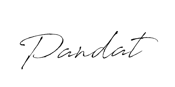 How to make Pandat signature? Antro_Vectra is a professional autograph style. Create handwritten signature for Pandat name. Pandat signature style 6 images and pictures png