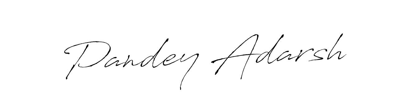Design your own signature with our free online signature maker. With this signature software, you can create a handwritten (Antro_Vectra) signature for name Pandey Adarsh. Pandey Adarsh signature style 6 images and pictures png
