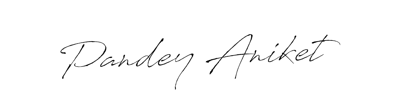 Design your own signature with our free online signature maker. With this signature software, you can create a handwritten (Antro_Vectra) signature for name Pandey Aniket. Pandey Aniket signature style 6 images and pictures png