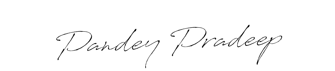 Make a short Pandey Pradeep signature style. Manage your documents anywhere anytime using Antro_Vectra. Create and add eSignatures, submit forms, share and send files easily. Pandey Pradeep signature style 6 images and pictures png