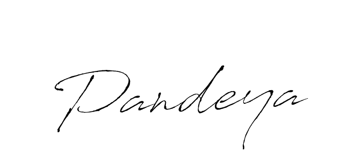 Pandeya stylish signature style. Best Handwritten Sign (Antro_Vectra) for my name. Handwritten Signature Collection Ideas for my name Pandeya. Pandeya signature style 6 images and pictures png