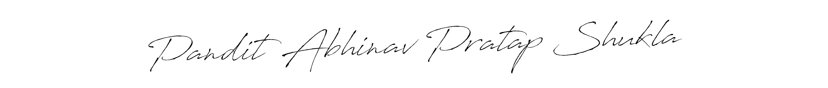 Pandit Abhinav Pratap Shukla stylish signature style. Best Handwritten Sign (Antro_Vectra) for my name. Handwritten Signature Collection Ideas for my name Pandit Abhinav Pratap Shukla. Pandit Abhinav Pratap Shukla signature style 6 images and pictures png